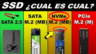 ¿CUAL SSD M.2 COMPRAR?  ¡APRENDE ESTO PRIMERO! ❤️🧡💛💚