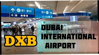 Dubai International Airport(DXB), Terminal 3-🇦🇪 United Arab Emirates Walking Tour