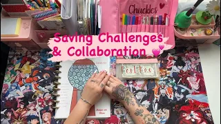 Saving Challenges & Collaborating | Shoutouts #savingchallenges #cashstuffing #savings