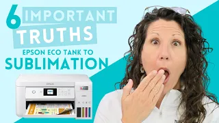 DO NOT Convert Epson Eco Tank To Sublimation UNTIL YOU KNOW ALL 6 🤯