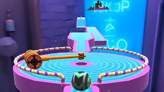 Sky Rolling Ball 3D Gameplay Speedrun Max All Levels 270