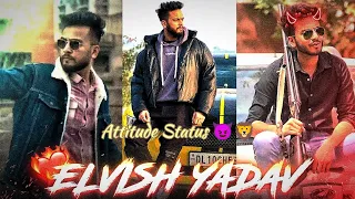 Elvish yadav attitude status😈🔥||Biggboss ott 2 Winner|| Elvish yadav edits compilation by mtedits❤️⚡