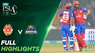 Full Highlights | Islamabad United vs Karachi Kings | Match 21 | HBL PSL 7 | ML2L