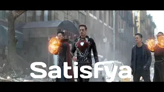 Avengers: Infinity War -Fight for time stone (Satisfya song)