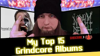 ▶️My Top 15 Grindcore Albums◀️