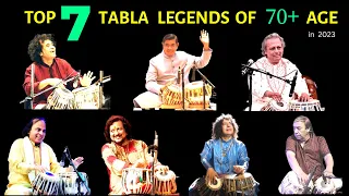 Top 7 Tabla Legends of 70 + Age in 2023 | Shiv Shankar Tabla