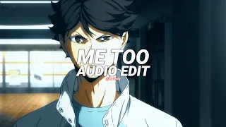me too - meghan trainor [edit audio]