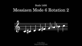 Scale 1495: Messiaen Mode 6 Rotation 2