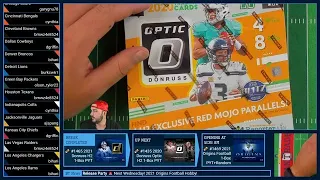 BreakTraders #1435 - 2020 Donruss Optic Football (Hobby H2) 1-Box PYT  - 10/06/21