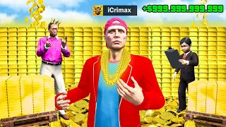 iCrimax ist MILLIARDÄR in GTA 5 RP! 🤑