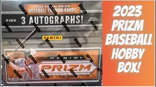 2023 Prizm Baseball Hobby Box 🔥 FIRST LOOK 3 Autos Per Box! New Release!