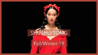 A 60 Second ⏱ Fashion Review of the SHUSHU/TONG FW19 show