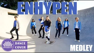 ENHYPEN - Medley Dance Cover (Blessed-Cursed & Fever) | Student KPOP Project | Diversity