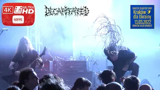 Decapitated - Cancer Culture NEW SONG Klub Kwadrat, Kraków 13.03.2022  (4k Ultra HD Quality)