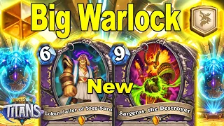 NEW Warlock Legendary Sargeras Big Undead Demons Is CRAZY OP! Titans Hearthstone