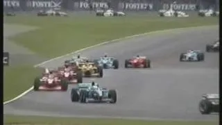 British Grand Prix Silverstone Formula 1 1st Lap