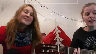 White Christmas (flute, guitar & singing cover)