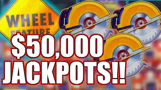 $250 SPINS! 🐷 NONSTOP JACKPOTS Playing HIGH LIMIT Huff N More Puff!