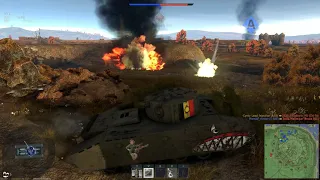 7kills in 4 min with a33 War thunder