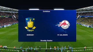 Brondby vs Salzburg | Brondby Stadion | 2021-22 UEFA Champions League | PES 2021