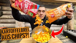 NEUE FOLGE: Woods Kitchen! Kann man Kartoffelbrei aus Chips herstellen? | Survival Mattin