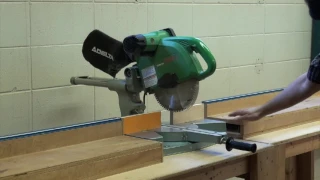 Sliding Compound Mitre Saw Safety