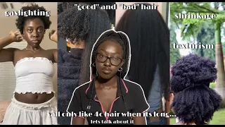 Black Women are Taught to Hate Their Hair | let’s talk about it