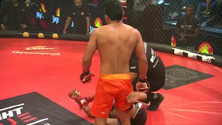 Super Fight League | Finish With Fire | Roshan Mainam Vs Ateet Kelvin Gupta | Highlights