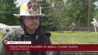 4 hurt in Arvada plane crash: What we know