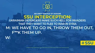 Ukrainian defenders make such hell for invaders that they want to flee to war in Syria