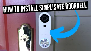 SimpliSafe Doorbell Installation : How To Install Simplisafe Video Doorbell Pro