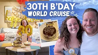 MY 30TH BIRTHDAY AT SEA! 🥳 Benji's scavenger hunt, black tie night & Mauritius catch-up 🇲🇺