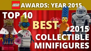 Top Ten BEST LEGO Collectible Minifigs of 2015!