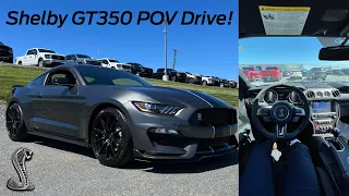 Ford Mustang Shelby GT350 POV Drive and Review