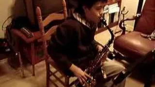 "Improvisation et Caprice"  alto saxophone by Bozza