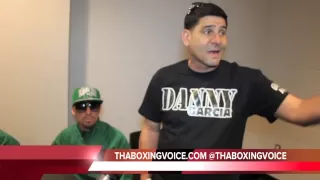 ANGEL GARCIA CLEARS ADRIEN BRONER RUMORS CALLS ZAB DAD A CRACK HEAD