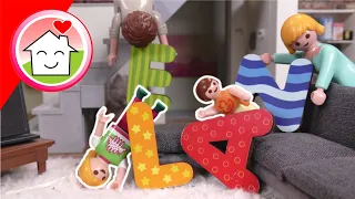 Playmobil Familie Hauser - Das lustige ABC Spiel mit Anna und Lena
