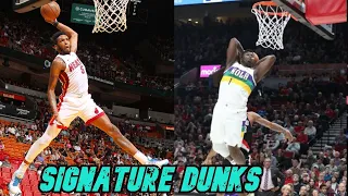 NBA "Signature Dunk" Moments