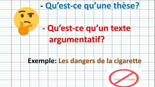 Le texte argumentatif: une explication claire et facile de A à Z