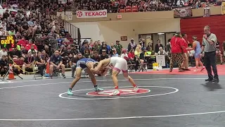 2023 State Championships (132): Mikah Labuanan (Kamehameha-Maui) def. Jaren Kimura (Mililani), 5-4