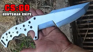 Making HUNTSMAN CS:GO Knife Part 1 Canal Ferrado Carlos Martins