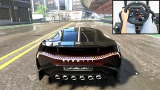 Bugatti La Voiture Noire - The Crew 2 | Logitech g29 gameplay