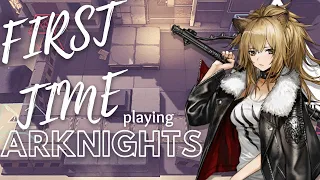 First Time Playing Arknights - Stream Highlights