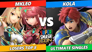 SSC 2022 Top 8 - MkLeo (Pyra/Mythra) Vs. Kola (Roy) Smash Ultimate Tournament