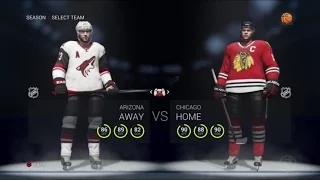 NHL 16: Coyotes (33-34-12) at Blackhawks (38-35-6) (4/5/2016)