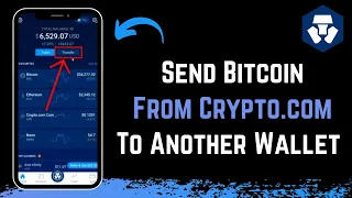 How To Send Bitcoin From Crypto.com To Another Wallet !