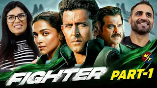 FIGHTER Movie REACTION - Part 1! | Hrithik Roshan, Deepika Padukone, Anil Kapoor