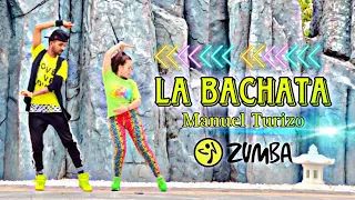 La Bachata | Manuel Turizo | Basic Bachata Dance Zumba Fitness Choreography zinpawan