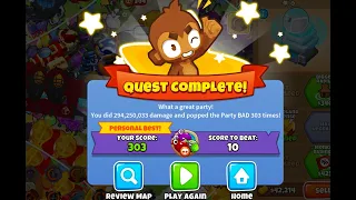 Popping Party BAD More Than 300 Times! Btd 6