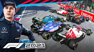 ЧЕМ ШИРЕ ТРАССА, ТЕМ БОЛЬШЕ ПРОБЛЕМ - F1 2021 #21 2022 MOD